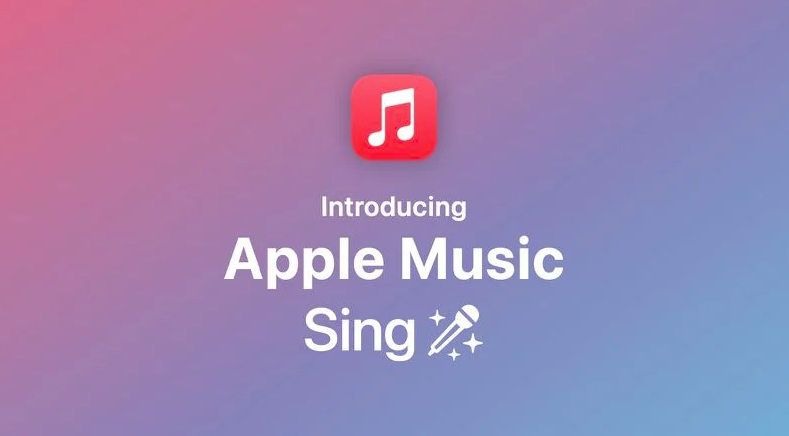 iPhone  使用 Apple Music 唱歌